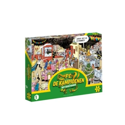 Afbeelding van F.C. De Kampioenen puzzel Het Kerstdiner (1000 stukjes)