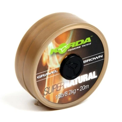 Afbeelding van Korda Super Natural Vislijn 18 lb Gravel Brown