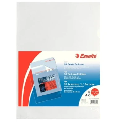 Afbeelding van ESSELTE Enveloppen &quot;L&quot; de Luxe, PPL, ontspiegeld, F.to 22 x 30 cm 395084000