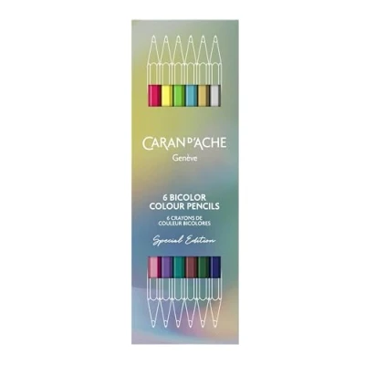Afbeelding van Caran d&#039;Ache Box van 6 Two tone Potloden Claim Your Style [Special Edition]