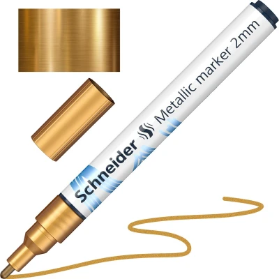 Afbeelding van Schneider metallic marker Paint it 011 2mm goud S ML01101066
