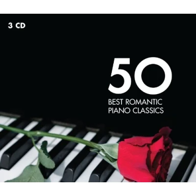 Afbeelding van 50 Best Romantic Piano Classics (3 CD) Romantisch