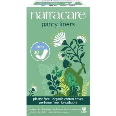 Afbeelding van Natracare Panty Liners Mini Inlegkruisjes 30ST
