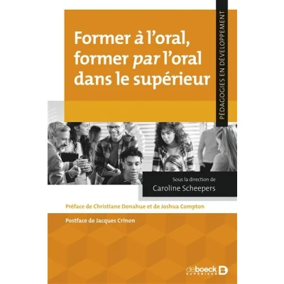 Image de former à l’oral, par l’oral dans le supérieur