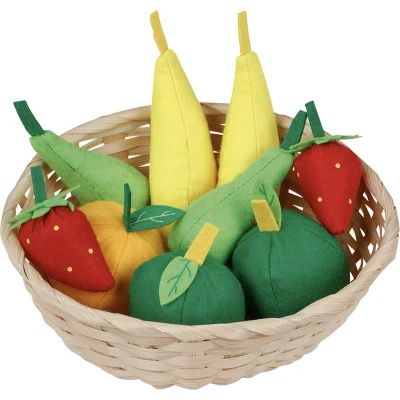 Afbeelding van Goki fruitmandje met fruit 10 delig
