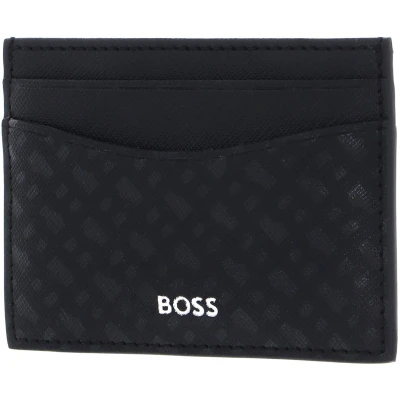 Afbeelding van BOSS ZAIR CARD Portemonnee, Heren, Maat: One Size, Black