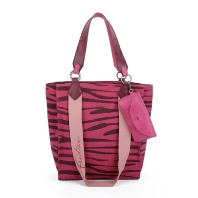 Afbeelding van Fritzi aus Preußen IZZY Shopper, Dames, Maat: One Size, Zebra pink