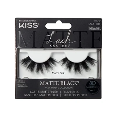 Afbeelding van KISS Lash Faux Mink 3D Collection 01 mat zijde