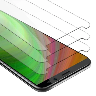 Afbeelding van Cadorabo 3x Screenprotector geschikt voor Huawei MATE 10 LITE Beschermende Pantser Film in KRISTALHELDER Getemperd (Tempered) Display beschermend glas 9H hardheid met 3D Touch
