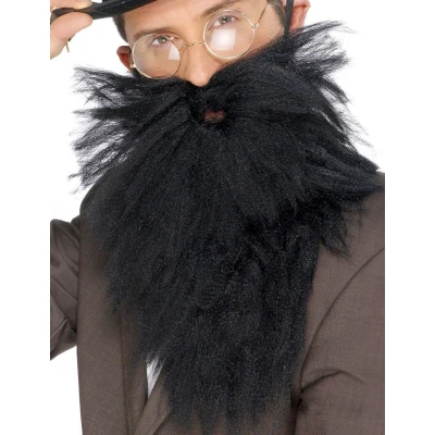 Afbeelding van Dressing Up &amp; Costumes Makeup Extensions Long Beard And Tash Blac