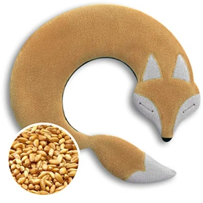 Afbeelding van Leschi Warmtekussen Noah the fox sand/midnight