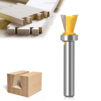 Afbeelding van WSOOX zwaluwstaartfrees met lager 8 mm