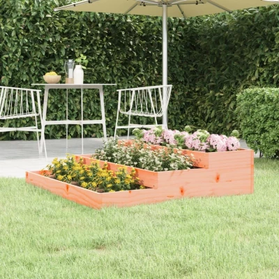 Afbeelding van Plantenbak 107x107x27 cm massief douglashout