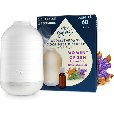 Afbeelding van Glade Diffuser Aromatherapy Cool Mist Houder Moment Of Zen 1 set
