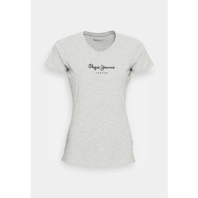 Afbeelding van Pepe Jeans NEW Virginia Tshirt print, Dames, Maat: Large, Grey