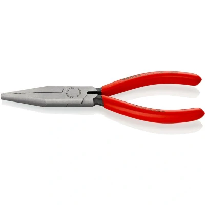 Image de KNIPEX 30 11 160 pince à bec long plastifiée noire atramentisée mm