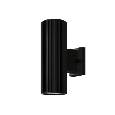 Afbeelding van Maytoni Outdoor Wandlamp Rando Zwart Ø9,5