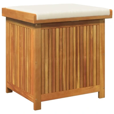 Afbeelding van vidaXL Kussenbox voor buiten 60x50x61 cm massief acaciahout