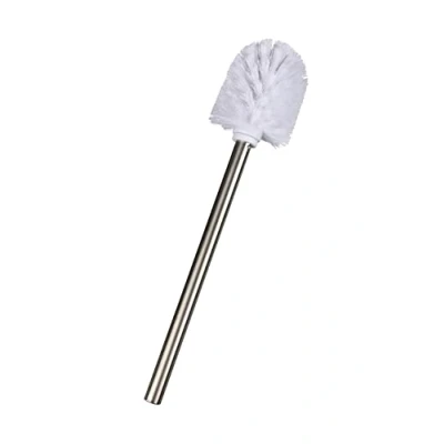 Afbeelding van Wenko Toiletborstel Vervangbaar 8 X 35 Cm Rvs Wit/matzilver