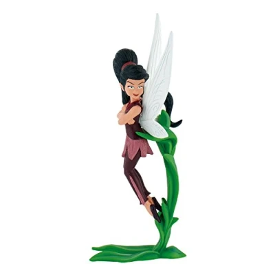 Afbeelding van Disney Speelfiguurtje elf Vidia met los blad Peter Pan Tinkerbel 7 cm