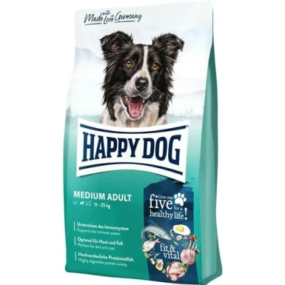 Afbeelding van Happy Dog Kroketten Adult Medium Ras 12