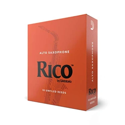 Afbeelding van D&#039;Addario RJA1020 Rico riet 2.0 voor alt saxofoon 10 stuks