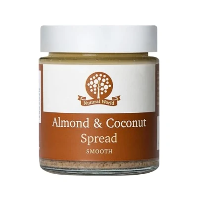 Image de Nutural World Pâte à tartiner croustillante aux amandes et la noix de coco (170 g) Lauréat du prix Great Taste Award