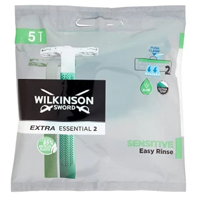 Afbeelding van Wilkinson Sword Extra 2 Sensitive Wegwerpscheermesjes 5 Stuks