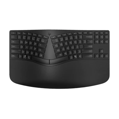 Image de Clavier sans fil ergonomique HP 960 noir Qwerty