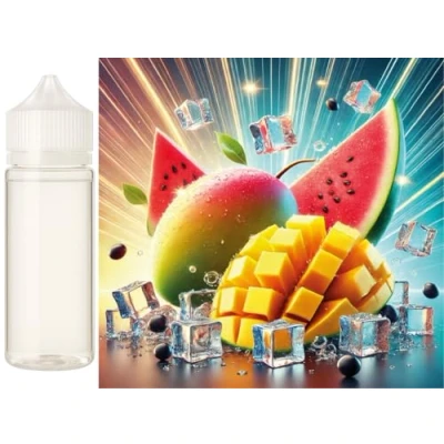 Afbeelding van Tropical Freeze Mango en watermeloen ijs aroma concentraat veganistisch Sasami 10 ml