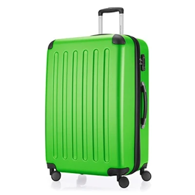 Afbeelding van HAUPTSTADTKOFFER SPREE Harde koffer, trolleykoffer, uitbreidbare reiskoffer, 4 wielen, TSA, 75 cm, 119 liter, applegroen