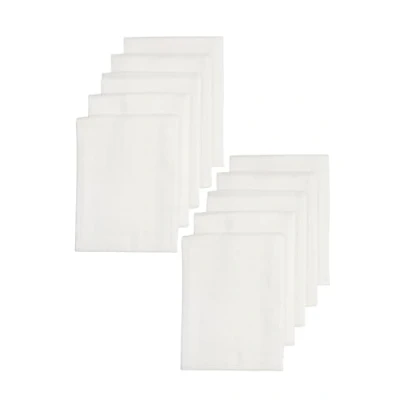 Afbeelding van Meyco Luiers Hydrofiel 10 pck 452200 Uni Wit