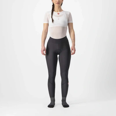 Afbeelding van Lange Fietsbroek Castelli Velocissima Thermal Dames maat S Zwart