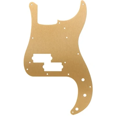 Afbeelding van Fender Pickguard &#039;57 Precision bas goud Anodized 1 Ply voor basgitaar