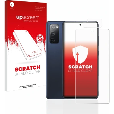 Afbeelding van upscreen Screenprotector voor Samsung Galaxy S20 FE (Voor+Camera) Folie Beschermfolie transparant