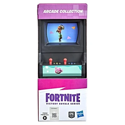 Afbeelding van Hasbro Fortnite Victory Royale Series Arcade Collection roze arcademachine met accessoires vanaf 8 jaar F4946