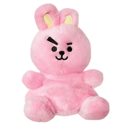 Afbeelding van Aurora World Aurora, 61510, BT21 Cooky Palm Pal, 13 cm, ecologisch pluche, roze, roze