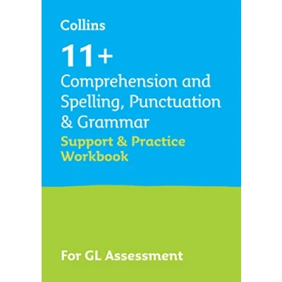 Afbeelding van Collins 11+ Comprehension and Spelling, Punctuation &amp; Grammar Support Practice Workbook