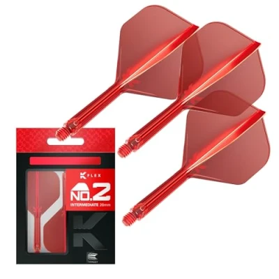 Afbeelding van Target K Flex Red NO2 Dart Flights Intermediate