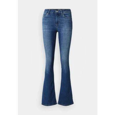 Afbeelding van ONLY Onlblush MID Flared Jeans, Dames, Maat: XLx30, Medium blue denim