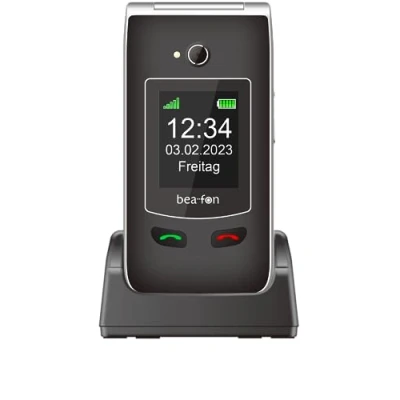 Afbeelding van Beafon SL645Plus Senioren mobiele telefoon, Simlockvrij, eenvoudig Nederlandstalig menu, 2,8 7,11 cm display, SOS Knop, IP54 waterdicht