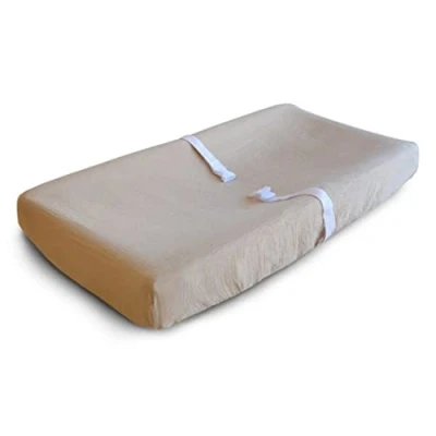 Afbeelding van Mushie Waskussenhoes 72x48x13cm Pale Taupe