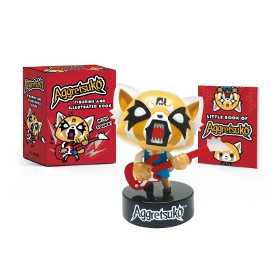 Afbeelding van Aggretsuko Figurine and Illustrated Book With Sound Rp Minis