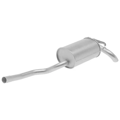 Afbeelding van HELLA 8LD 366 033 121 Einddemper Achter Met aanbouwdelen MERCEDES BENZ: 190
