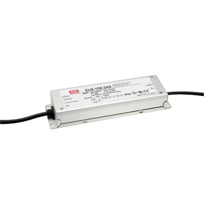 Afbeelding van Mean Well ELG 150 12A 3Y LED transformator, driver Constante spanning, stroomsterkte 120 W 5 10 A 10.8 13.2 V/DC Instelbaar, Montage op