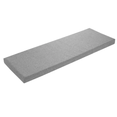 Afbeelding van sleepling Bankkussen, donkergrijs, 120 x 40 cm, wasbaar, antislip onderkant, gemaakt in de EU