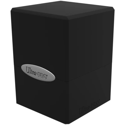 Afbeelding van Ultra Pro Deck Box Satijn Kubus Jet Zwart