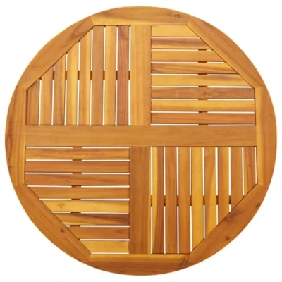 Afbeelding van vidaXL Tafelblad rond Ø 90x2,2 cm massief acaciahout