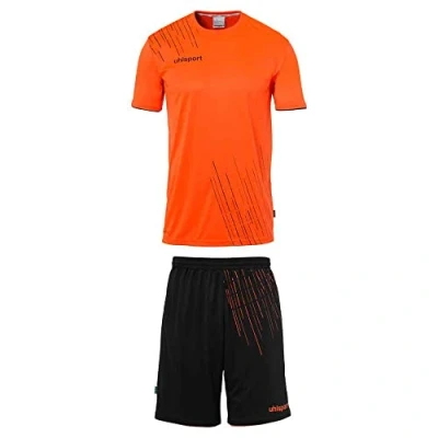 Afbeelding van Uhlsport Score 26 Voetbalset Korte Mouw Heren Fluo Oranje / Zwart Maat: L