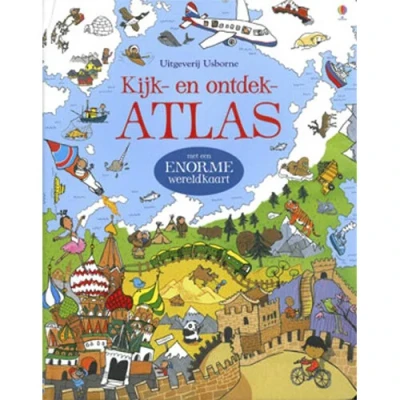 Afbeelding van Uitgeverij usborne kijk en ontdekatlas